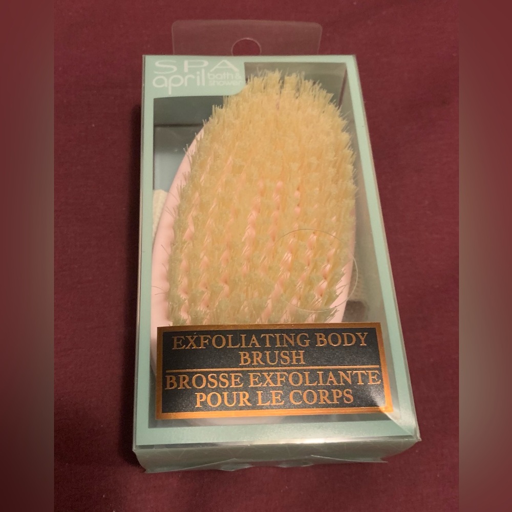 ✨⚡️💥 Exfoliating body brush Spa April  Bath & Shower.